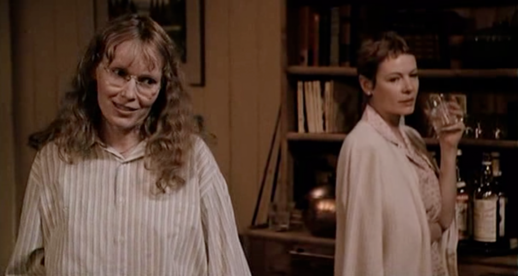 Mia Farrow and Dianne Wiest