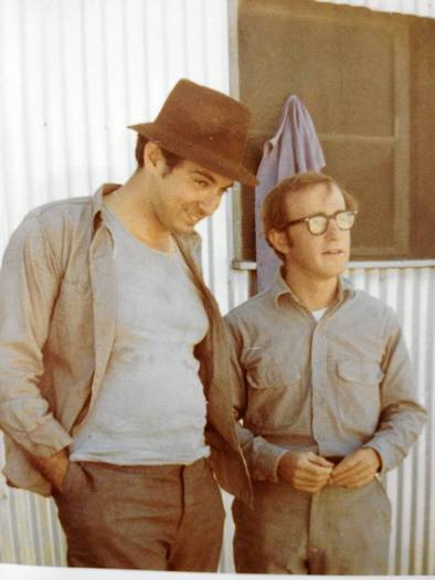Mickey Rose with Woody Allen.