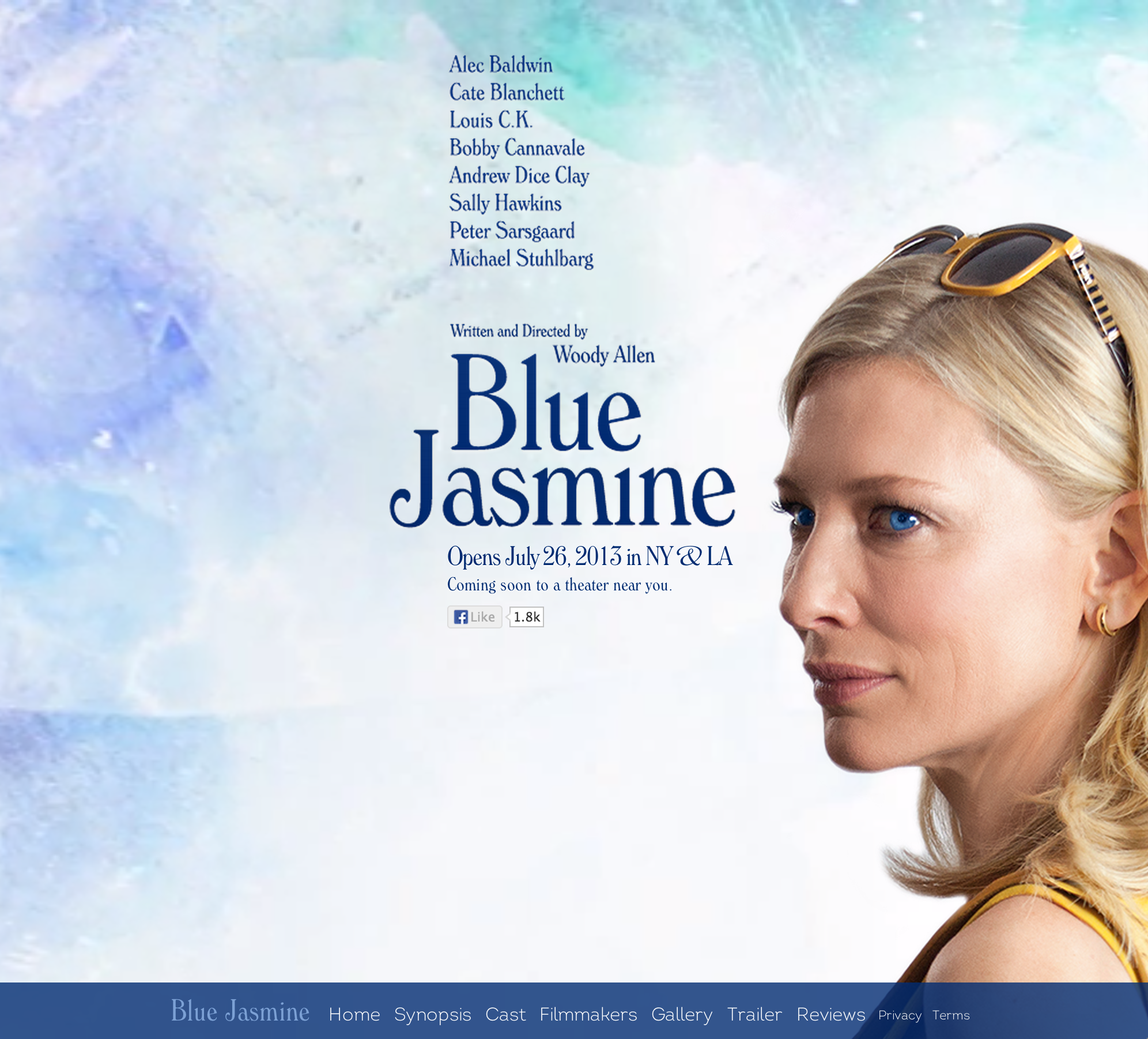 Blue Jasmine Interviews – Video Round Up, Crew Profiles and More – The  Woody Allen Pages