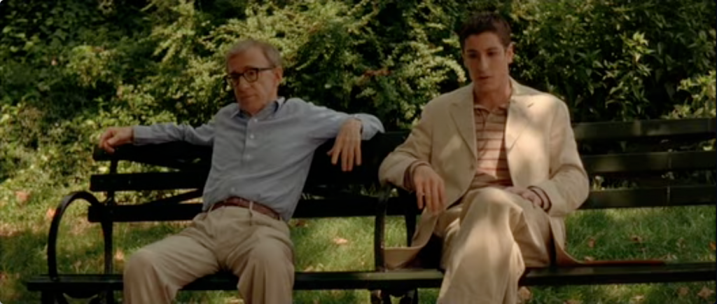 Woody Allen and Jason Biggs in 'Anything Else'
