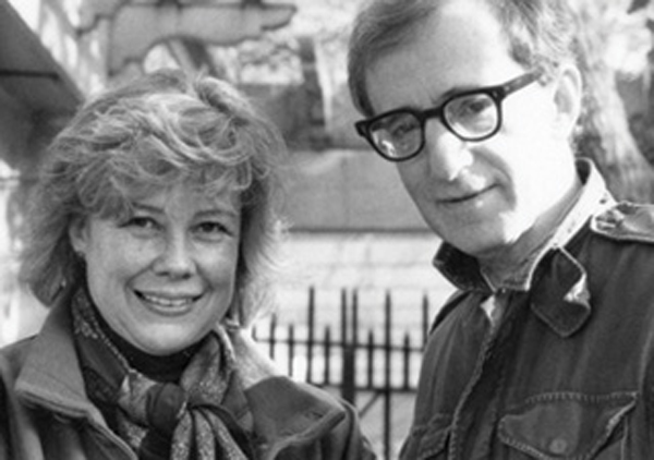 Juliet Taylor and Woody Allen