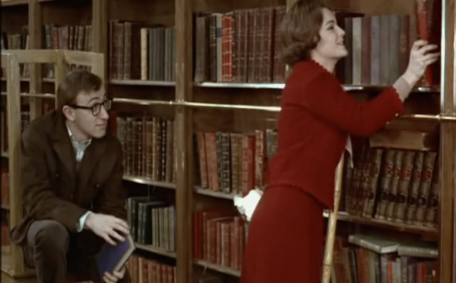 Woody Allen and Romy Schneider in 'What's New Pussycat?'