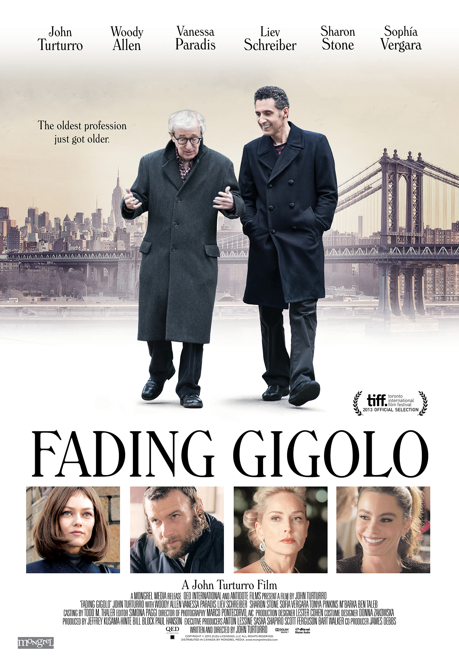 New Fading Gigolo US Poster – The Woody Allen Pages