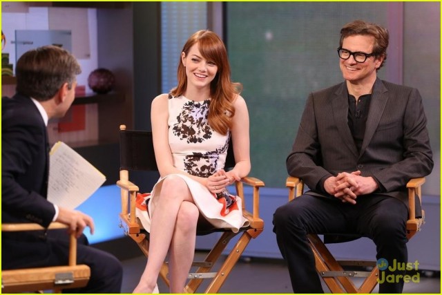 GEORGE STEPHANOPOULOS, EMMA STONE, COLIN FIRTH
