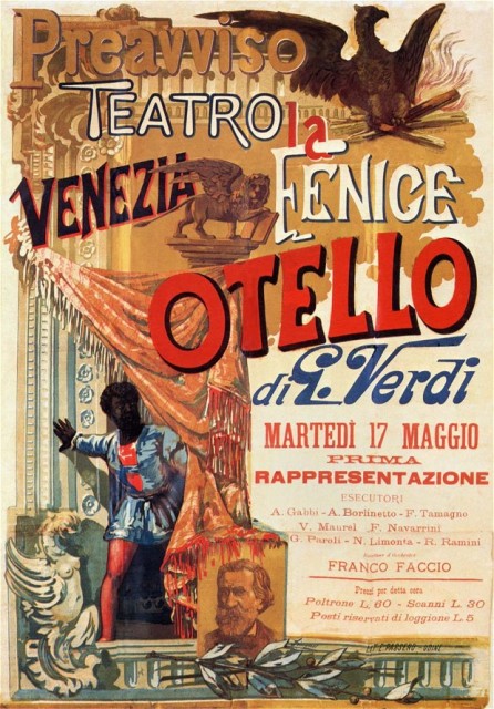 Poster from the Otello premiere