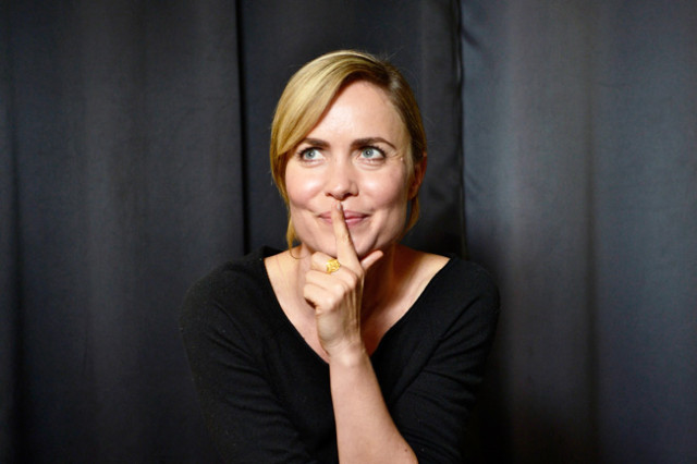 The Age, News 16/09/2014 picture Justin McManus. Actress Radha Mitchell.