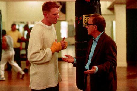 Michael Rapaport and Woody Allen, Mighty Aphrodite, 1995